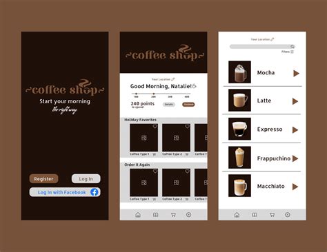 Coffee Ordering App Figma