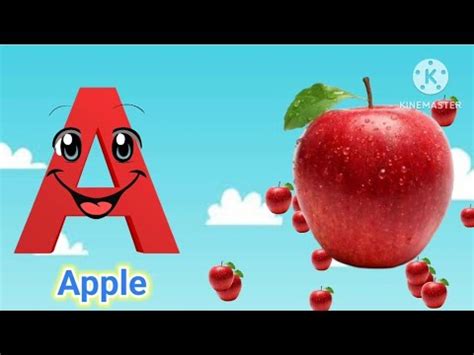 Apple A For Apple A For Apple B For Ball Alphabets Phonics Song