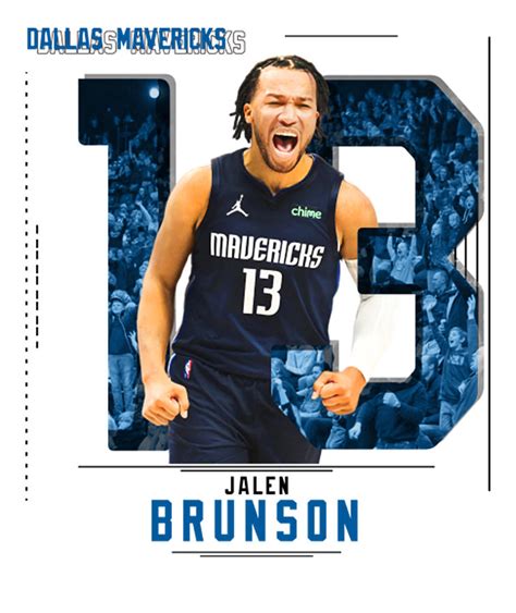 Jalen Brunson Basketball Digital Art By Kelvin Kent Fine Art America