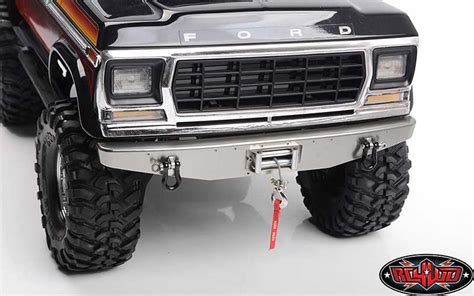 Tough Armor Front Bumper For Traxxas Trx Gunmetal Z S