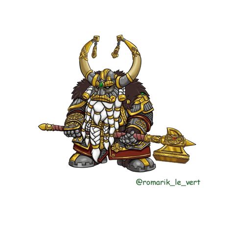 Dwarf Lord Belegar Ironhammer Dwarf Thane Ungrim Ironfist