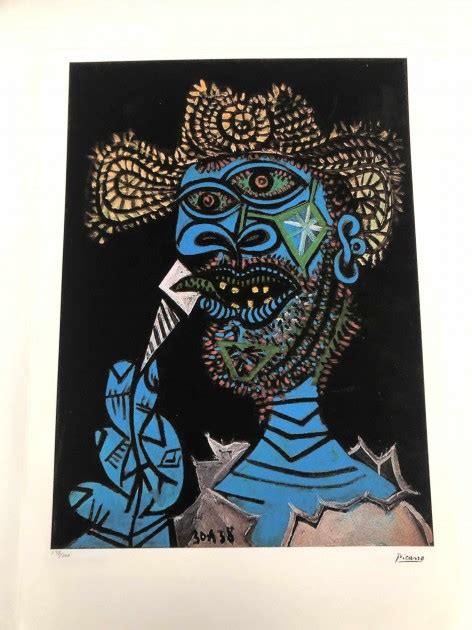 Pablo Picasso Signed Lithograph Charitystars