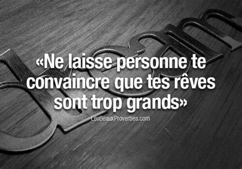 Aucun rêve n est trop grand French quotes Words quotes Quotes