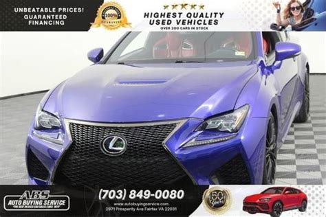 Used 2017 Lexus RC F For Sale In Pittsburgh PA Edmunds