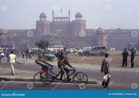 INDIA DELHI RED FORT editorial stock photo. Image of gate - 276003863