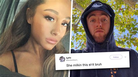 Ariana Grande Responds On Twitter After Claims Shes Milking Mac