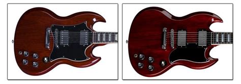 Gibson Sg Caracter Sticas Est Ndar Pastillas Y Maderas