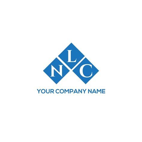 Nlc Letter Logo Design On White Background Nlc Creative Initials Letter Logo Concept Nlc