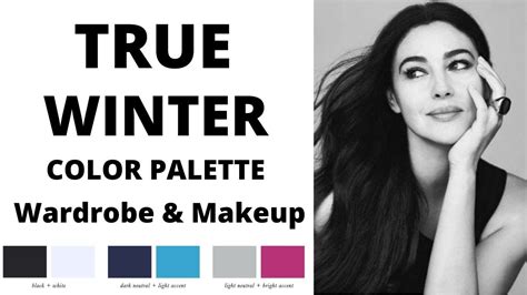 True Winter Color Palette For Wardrobe And Makeup Youtube