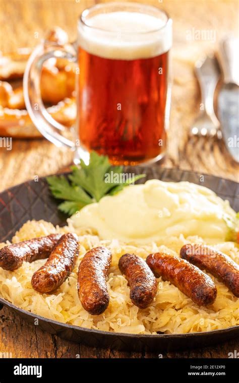 Nurnberger Bratwurst Sausage Hi Res Stock Photography And Images Alamy