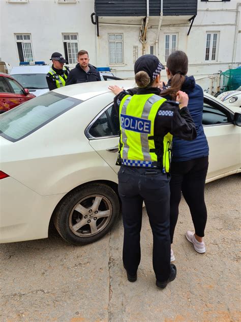 RGP Recruits Undertake Search And Arrest Practicals Your Gibraltar TV