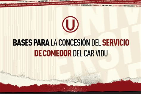 Universitario On Twitter Anunciamos El Proceso De