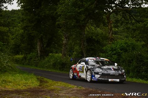 Gilbert Quentin Guieu Christopher Alpine A Rally Rgt Rallye