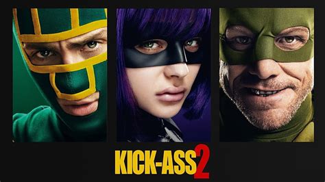 Hd Wallpaper Kick Ass 2 Movie Poster Jim Carrey Chloë Grace Moretz