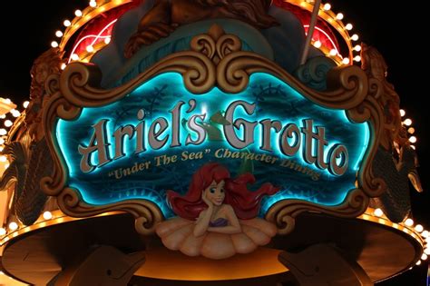 Disneyland- California Adventure- Ariel's Grotto | Disneyland ...