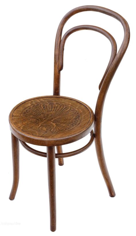 Set Of 4 Bentwood Kitchen Dining Chairs Antiques Atlas