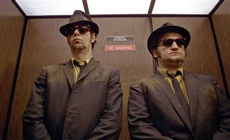 🎵💞dan Aykroyd Elwood Blues And John Belushi Jake Blues In Elevator