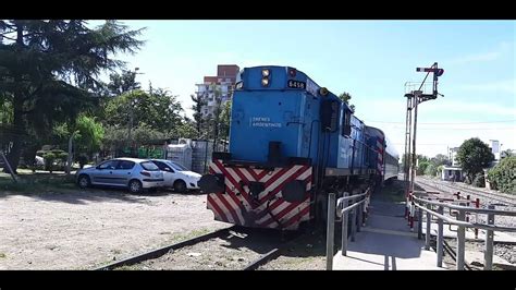 Tren 2513 Villa Ballester Escobar Con La ALCO RSD 35 6458 De TA Ex TAC