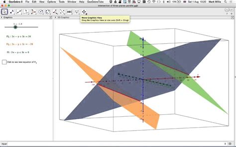 Intersection Of 3 Planes When Parallel Youtube