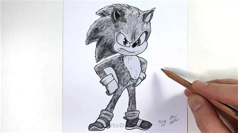 Comment Dessiner Sonic Dessin Sonic 2 Le Film Tutoriel Videotutoriels