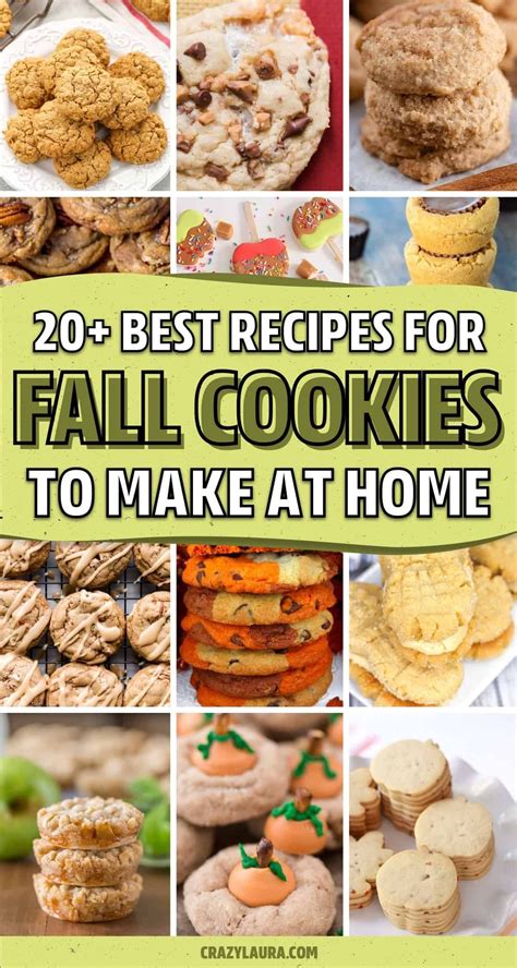 Best Fall Cookies To Make At Home Fall Cookie Recipes Fall