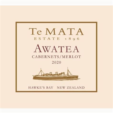 Te Mata Awatea Cabernets Merlot Nicholas Wines