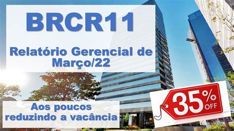 Fii Brcr Relat Rio Gerencial De Mar O Youtube