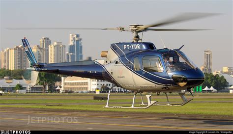 Pt Ydr Helibrás Hb 350ba Esquilo Helimarte Taxi Aéreo Lucas Lima