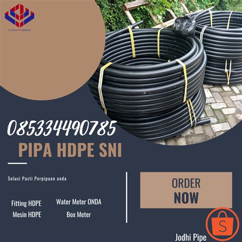 Jual Pipa HDPE OD 560mm 22 PN 16 PN 12½ PN 10 PN 8 PN 6 3 PT