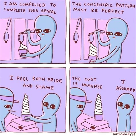 Strange Planet On Instagram “c O N C E N T R I C” Fun Comics Aliens Funny Cartoons Comics