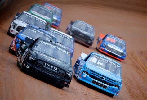 Starting Lineup - 2023 NASCAR CRAFTSMAN Truck Series Weather Guard ...