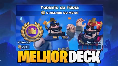 MELHOR DECK PARA O TORNEIO DA FÚRIA NO CLASH ROYALE YouTube