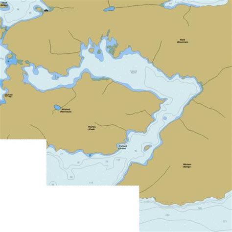 Simoom Sound (Marine Chart : CA570258) | Nautical Charts App