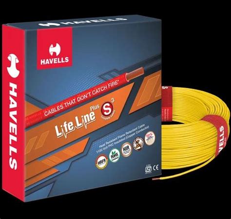 Havells Lifeline 1 0 Sq Mm 90 Meter Wire At 1250 Roll Havells House