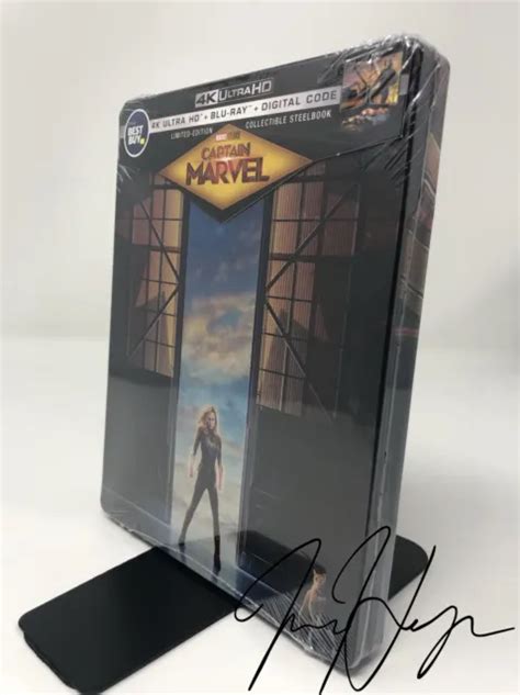 Captain Marvel Steelbook K Ultra Hd Blu Ray Spedizione Lo Stesso