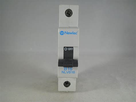 Newlec Mcb 16 Type B 16a Single Pole Circuit Breaker Nlvb16 A0D