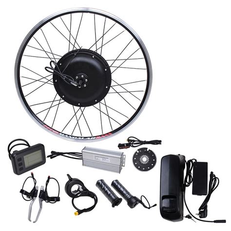 W W W Hub Motor Bike Kit Ebike With Lithium Battery