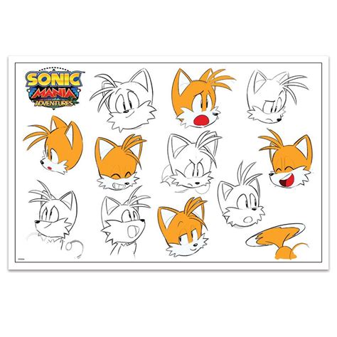 Exclusive Sonic Mania Adventures Tails Poster – Sega Shop