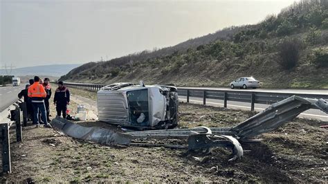 Kontrolden Kan Hafif Ticari Ara Bariyerleri Yerinden S Kt Yaral