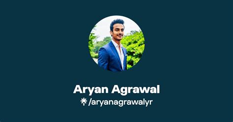 Aryan Agrawal Twitter Instagram Facebook Linktree