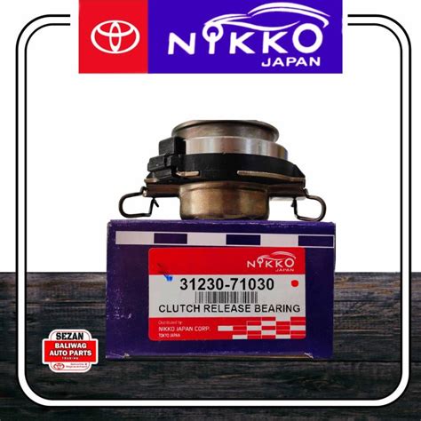 NIKKO JAPAN TOYOTA INNOVA HILUX RELEASE BEARING 31230 71030 Lazada PH