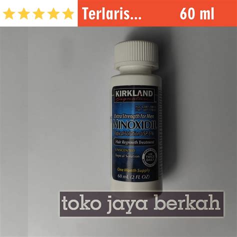 Jual Penumbuh Rambut Kirkland Minoxidil Ml Botol Tanpa Pipet