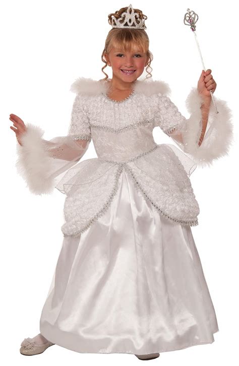 Snow Princess Halloween Costumes For Kids