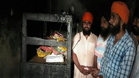 Short Circuit At Gurdwara 3 Copies Of Guru Granth Sahib Burnt Hindustan Times