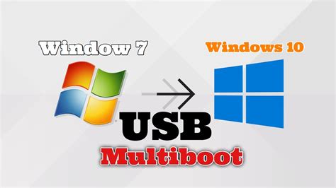 How To Make Windows Multiboot Usb Stick Youtube