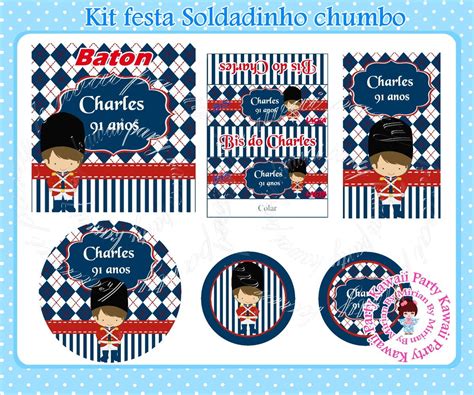 Kit Festa Soldadinho Chumbo Elo Produtos Especiais