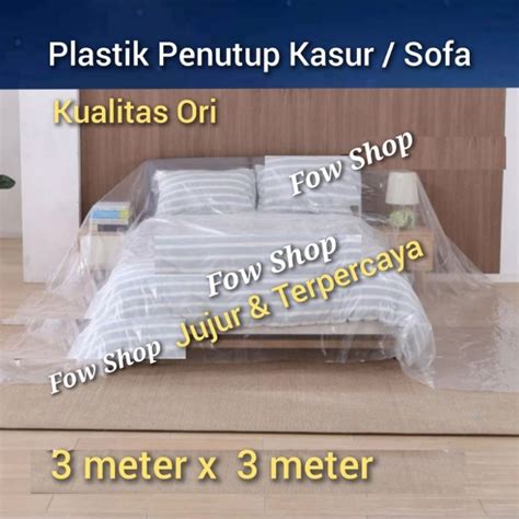 Jual Best Plastik Bening Tutup Penutup Bungkus Pembungkus Kasur Sofa