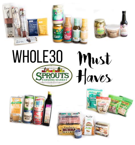 Whole30 Sprouts Must Haves Little Bits Of