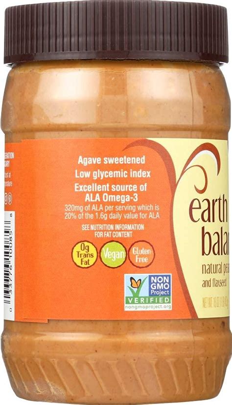 Earth Balance Crunchy Peanut Butter Ounce Per Case