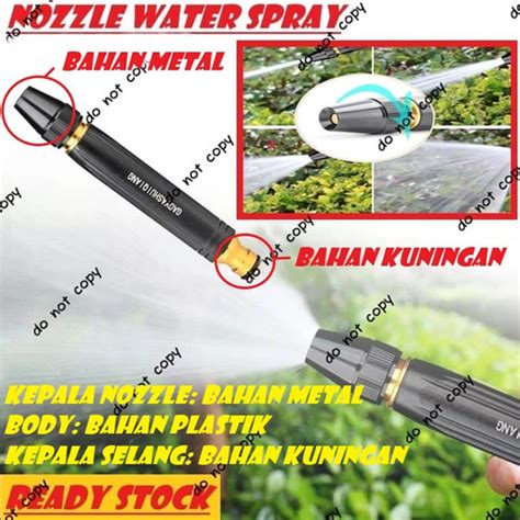 Jual Semprotan Air Kuningan New Upgrade Hose Nozzle Spray Steam